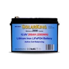 200, solar panels | SolarKing 12V 200Ah Lithium Iron Battery